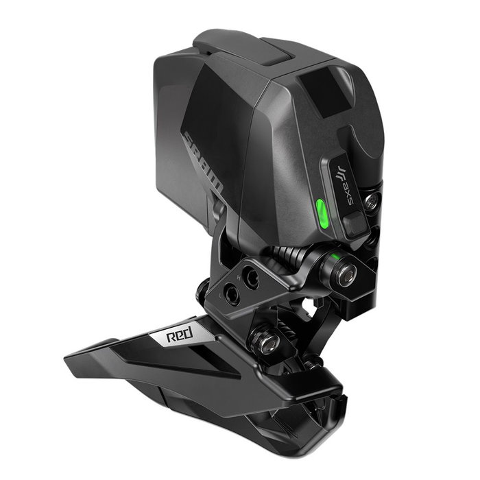 Sram Red AXS E1 Desviador Delantero Doble 12 Velocidades Montaje Bolt-on Compatible 46/33-56/43 Dientes Sram Red AXS E1 Desviador Delantero Doble 12 Velocidades Montaje Bolt-on Compatible 46/33-56/43 Dientes