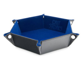 CritStones Bandeja plegable para dados Blue