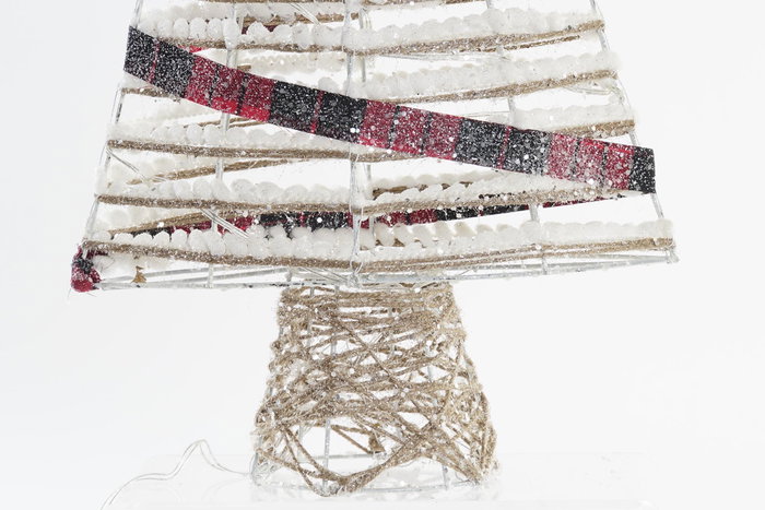 DKD Home Decor Árbol Navidad Natural Blanco 12 x 60 x 29 cm DKD Home Decor Árbol Navidad Natural Blanco 12 x 60 x 29 cm