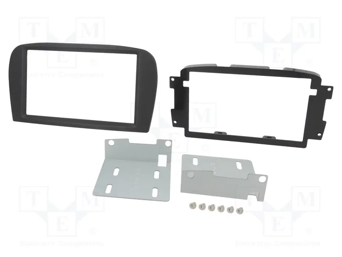 ACV Bastidor de montaje de radio 2 DIN para Mercedes SL (R230) Roadster 2001-2005, Negro ACV Bastidor de montaje de radio 2 DIN para Mercedes SL (R230) Roadster 2001-2005, Negro