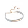 Mr Wonderful Pulsera Wonderful Words Bracelet Rosegrey Rosa