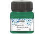 Kreul Pintura Vidrio y Porcelana Glass & Porcelain Verde Esmeralda Translúcida 20ml