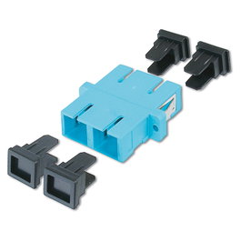 Digitus Acoplador de fibra óptica SC/SC Multimodo DN-96005-1 Turquesa