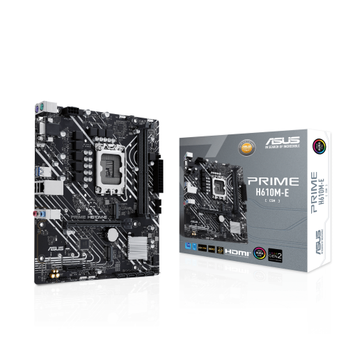 ASUS PRIME H610M-E-CSM Intel H610 LGA 1700 DDR5 micro ATX ASUS PRIME H610M-E-CSM Intel H610 LGA 1700 DDR5 micro ATX