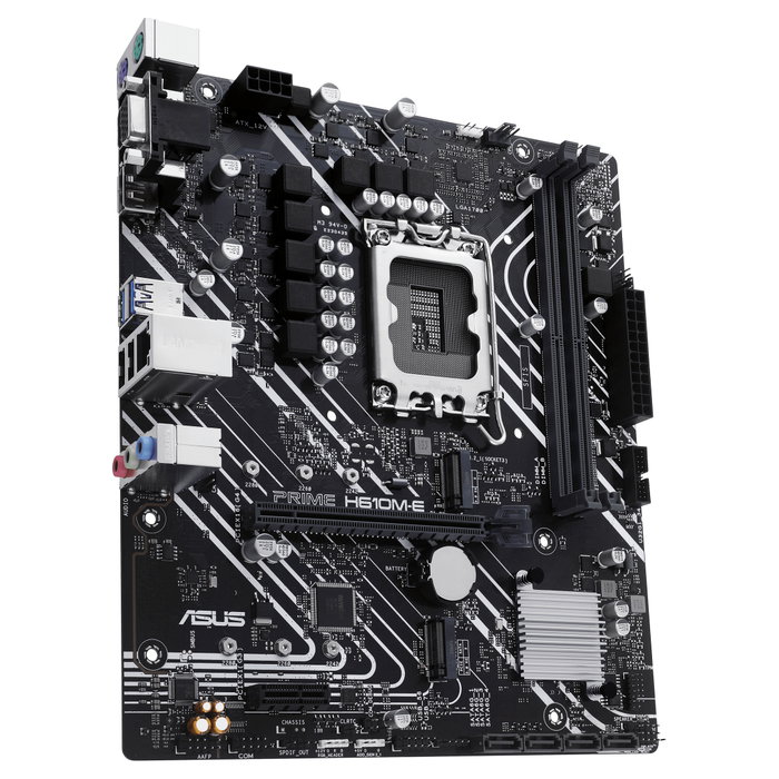 ASUS PRIME H610M-E-CSM Intel H610 LGA 1700 DDR5 micro ATX ASUS PRIME H610M-E-CSM Intel H610 LGA 1700 DDR5 micro ATX