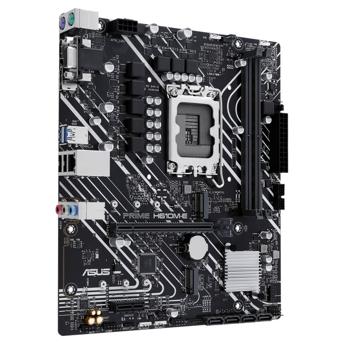 ASUS PRIME H610M-E-CSM Intel H610 LGA 1700 DDR5 micro ATX ASUS PRIME H610M-E-CSM Intel H610 LGA 1700 DDR5 micro ATX