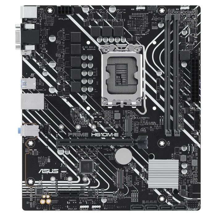 ASUS PRIME H610M-E-CSM Intel H610 LGA 1700 DDR5 micro ATX ASUS PRIME H610M-E-CSM Intel H610 LGA 1700 DDR5 micro ATX
