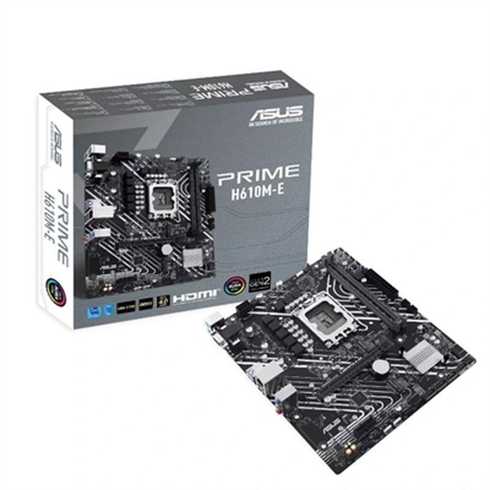 ASUS PRIME H610M-E-CSM Intel H610 LGA 1700 DDR5 micro ATX ASUS PRIME H610M-E-CSM Intel H610 LGA 1700 DDR5 micro ATX