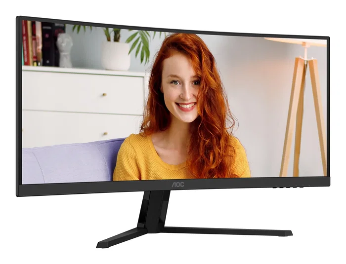 AOC CU34B3E Monitor ultraancho curvo de 34 pulgadas WQHD 120 Hz Black AOC CU34B3E Monitor ultraancho curvo de 34 pulgadas WQHD 120 Hz Black