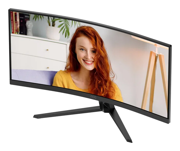 AOC CU34B3E Monitor ultraancho curvo de 34 pulgadas WQHD 120 Hz Black AOC CU34B3E Monitor ultraancho curvo de 34 pulgadas WQHD 120 Hz Black