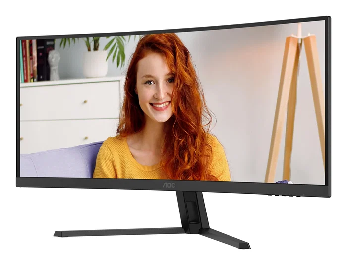 AOC CU34B3E Monitor ultraancho curvo de 34 pulgadas WQHD 120 Hz Black AOC CU34B3E Monitor ultraancho curvo de 34 pulgadas WQHD 120 Hz Black