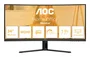 AOC CU34B3E Monitor Curvo de 34 Pulgadas WQHD 120Hz Black