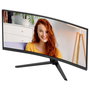 AOC Basic-Line CU34B3E B3 Series Monitor Curvo 34" 3440x1440 WQHD 120Hz VA 300cd/m² HDR10 1ms HDMI DisplayPort