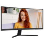 AOC Basic-Line CU34B3E B3 Series Monitor Curvo 34" 3440x1440 WQHD 120Hz VA 300cd/m² HDR10 1ms HDMI DisplayPort