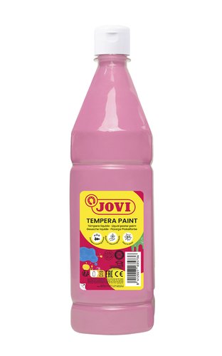 Jovi Témpera Líquida Rosa Botella de 1000 ml Jovi Témpera Líquida Rosa Botella de 1000 ml