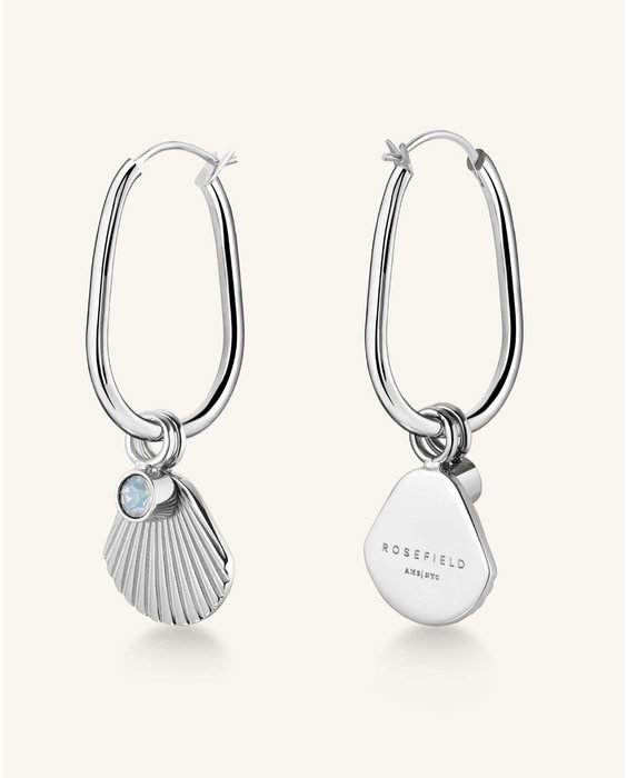 Rosefield Sunray Pendant Hoops con cristales JPHSCS-J257 Rosefield Sunray Pendant Hoops con cristales JPHSCS-J257