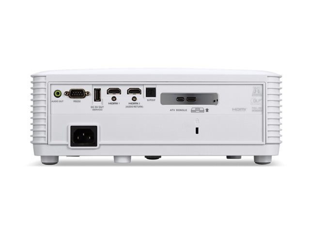 Acer Vero PL3510ATV Proyector DLP Láser 4K HDR, Compatible 4K, Full HD 1080p Nativo, 5000 Lúmenes, Contraste 50000:1, Vida 30000h, 1.3x Zoom, Altavoz 10W, HDMI, USB