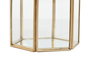 DKD Home Decor Joyero Colección Golden Glam Dorado Cristal Metal 8.2 x 9.5 x 9.2 cm