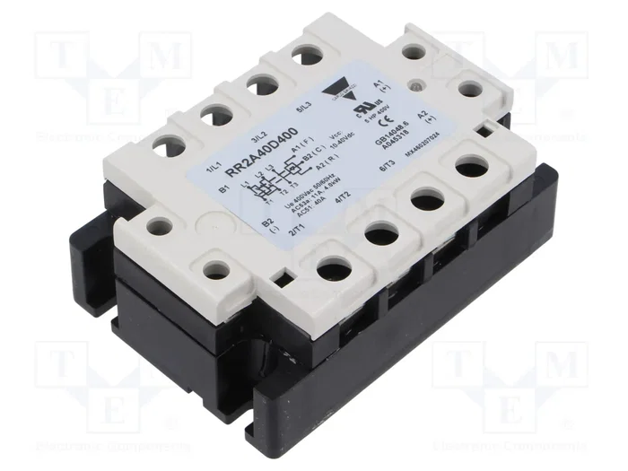 CARLO GAVAZZI RR2A40D400 Relé de semiconductor 11A 40÷440VAC 2-fásico de retorno CARLO GAVAZZI RR2A40D400 Relé de semiconductor 11A 40÷440VAC 2-fásico de retorno