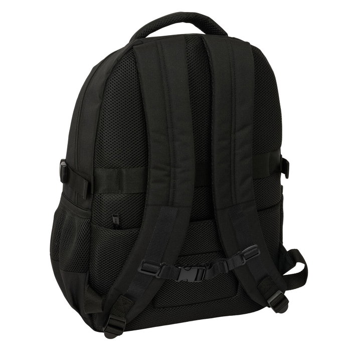 Safta Mochila Cross Doble Negro
