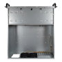 Inter-Tech 4U-40248 Gabinete de Servidor Estante 4U Negro y Gris, soporta ATX/micro ATX/Mini-ITX, 11 bahías 3.5", 4 bahías 2.5", con ventiladores