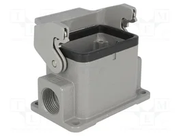 HARTING Carcasa para conectores HDC tamaño 6B Han® B IP65 M20
