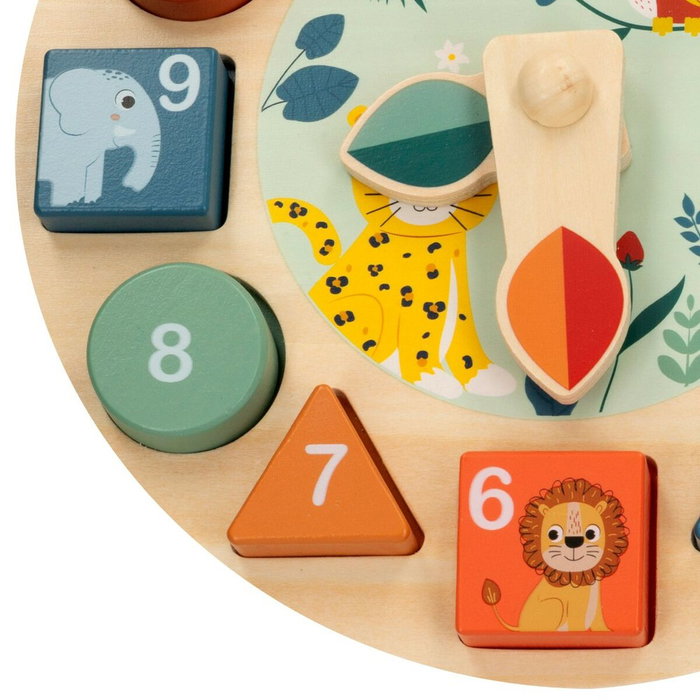 Juego Educativo Woomax Animales Reloj (6 Unidades) Juego Educativo Woomax Animales Reloj (6 Unidades)