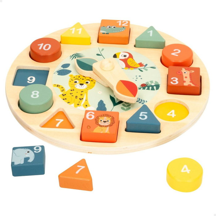 Juego Educativo Woomax Animales Reloj (6 Unidades) Juego Educativo Woomax Animales Reloj (6 Unidades)