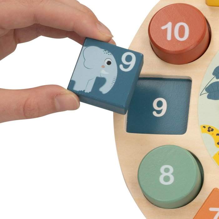 Juego Educativo Woomax Animales Reloj (6 Unidades) Juego Educativo Woomax Animales Reloj (6 Unidades)