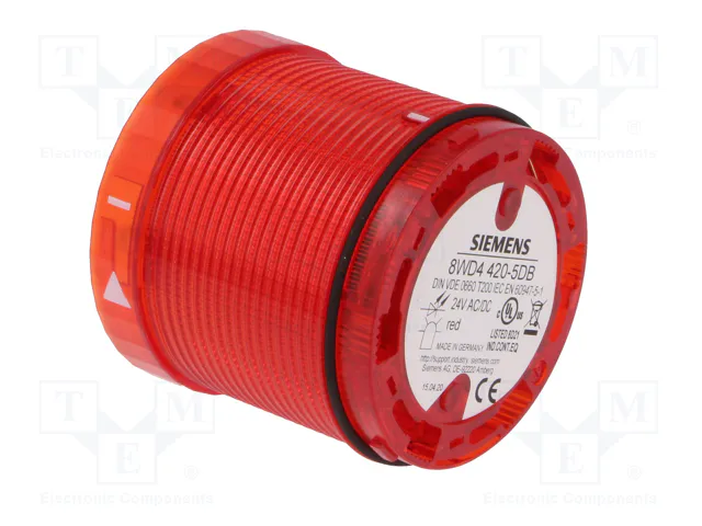 SIEMENS 8WD4420-5DB Señalizador Luminoso LED Rojo 24VDC