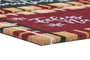 DKD Home Decor Felpudo Navidad Tradicional Verde Rojo 40 x 60 cm (2 Unidades)