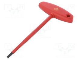 WIHA Llave allen aislada HEX 5mm con mango tipo T