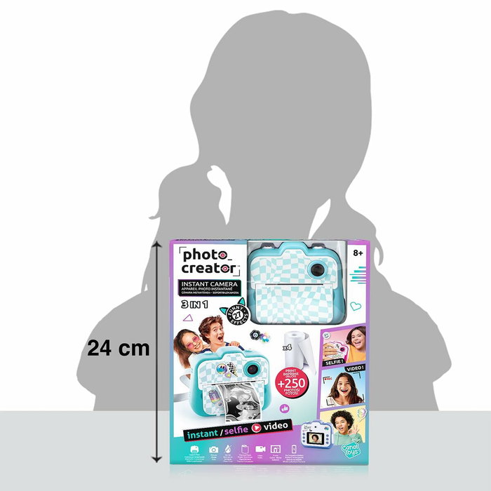 Canal Toys Cámara instantánea Creator CLK 001T Turquesa