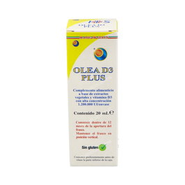 HERBOPLANET D3 Plus Gotas 20ml con Vitamina D3 para el Sistema Inmunitario y Huesos