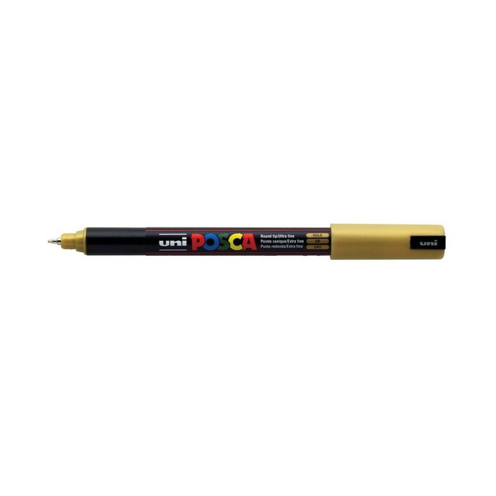 POSCA Set de 6 Marcadores PC-1MR Oro Punta Extra Fina 0,7 mm POSCA Set de 6 Marcadores PC-1MR Oro Punta Extra Fina 0,7 mm