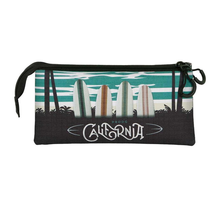 Pro-Dg Estuche Portatodo Triple California PRO-DG Multicolor Ripstop Repelente Líquidos