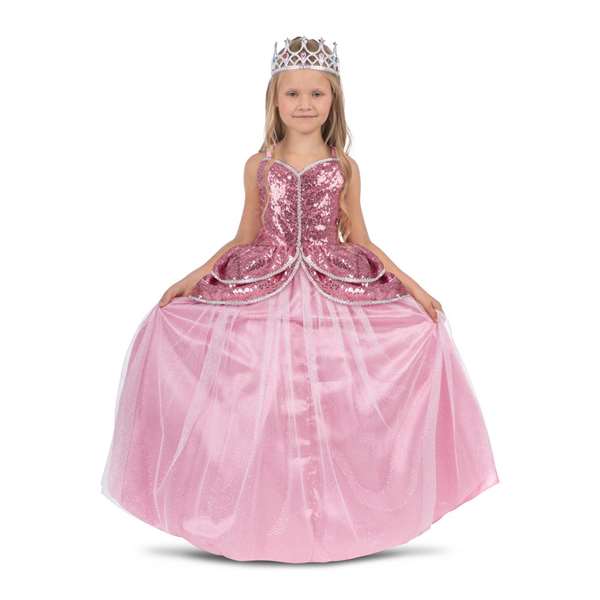 My Other Me Disfraz Princesa Rosa con Tiara Vestido y Enagua Talla 3-4 Años My Other Me Disfraz Princesa Rosa con Tiara Vestido y Enagua Talla 3-4 Años