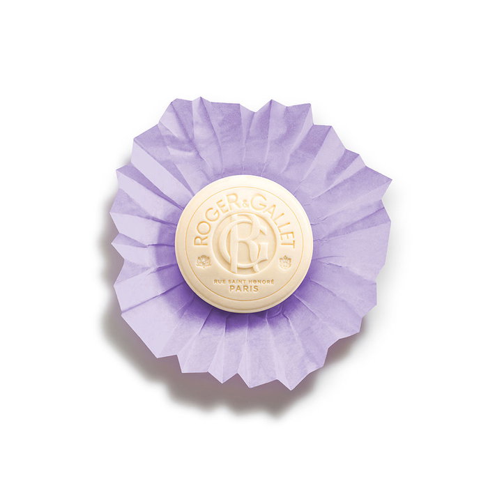 Roger & Gallet Lavande Royale Jabón de Bienestar y Relax con Aceite Esencial de Lavanda, 100 g Roger & Gallet Lavande Royale Jabón de Bienestar y Relax con Aceite Esencial de Lavanda, 100 g