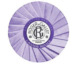 Roger & Gallet Lavande Royale Jabón de Bienestar y Relax con Aceite Esencial de Lavanda, 100 g