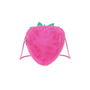 Karactermania Kuromi Bolso Soft Strawberry 22x22x8cm Bolso Bandolera Peluche Rosa Poliéster