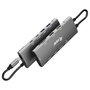 Equip Adaptador Multifuncional USB-C 9 en 1 HDMI 4K/60Hz Plata