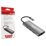 Equip Adaptador Multifuncional USB-C 9 en 1 HDMI 4K/60Hz Plata