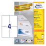 Avery Zweckform Etiquetas 3483 de 105 x 148 mm, A4, 400 unidades