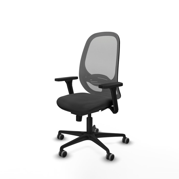 PIQUERAS Y CRESPO Silla de oficina Cilanco Gris con mecanismo Sincro PIQUERAS Y CRESPO Silla de oficina Cilanco Gris con mecanismo Sincro