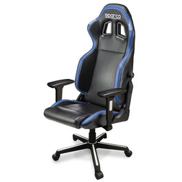 Sparco Silla Gaming-Oficina S00998NRAZ Negro-Azul