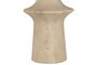 DKD Home Decor Lámpara de Pie Beige Natural con Pantalla de Lino 171 cm de Alto, Soporte de Mango, Bombilla E27, 51x51x171 cm