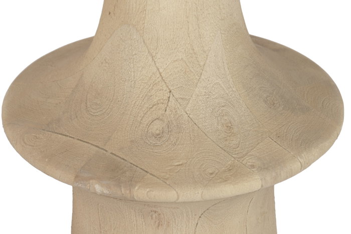 DKD Home Decor Lámpara de Pie Beige Natural con Pantalla de Lino 171 cm de Alto, Soporte de Mango, Bombilla E27, 51x51x171 cm