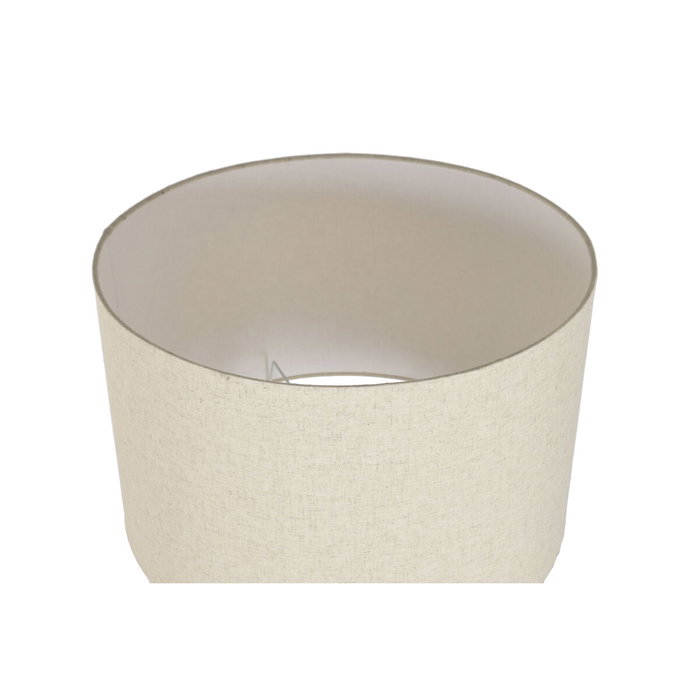 DKD Home Decor Lámpara de Pie Mango y Lino Natural
