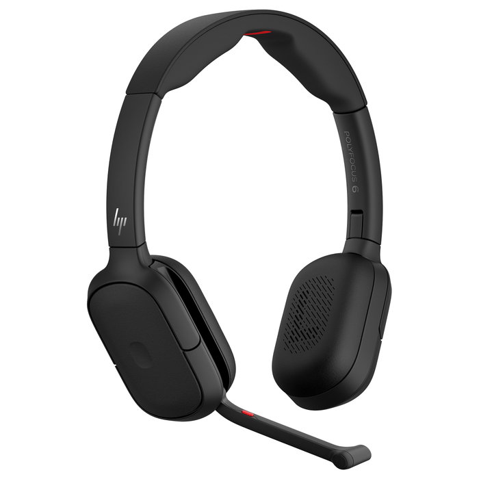 Poly HP Poly Focus 625 Stereo Bluetooth Negro