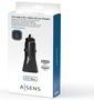 AISENS Cargador de Coche 38W con USB-C PD3.0 y USB-A QC3.0, Negro